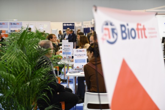 BIOFIT 2022 - Strasbourg - biotech - pharma - bioclinical meeting stand